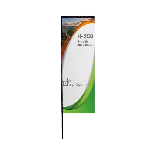 BANDERA RECTANGULAR 2 M