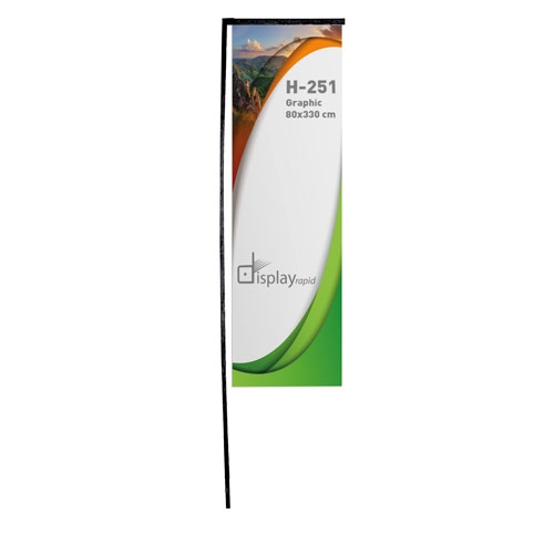 BANDERA RECTANGULAR 3 M