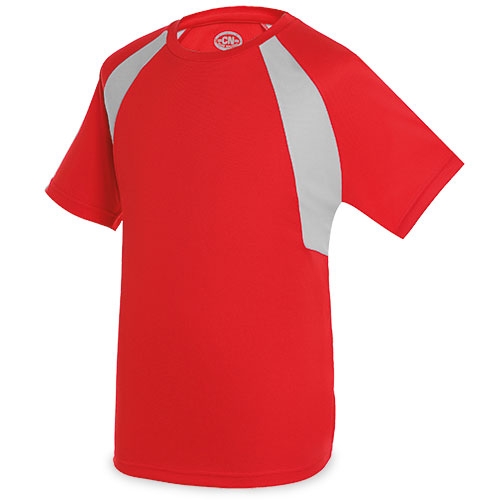 CAMISETA COMBINADA D&F ROJA S