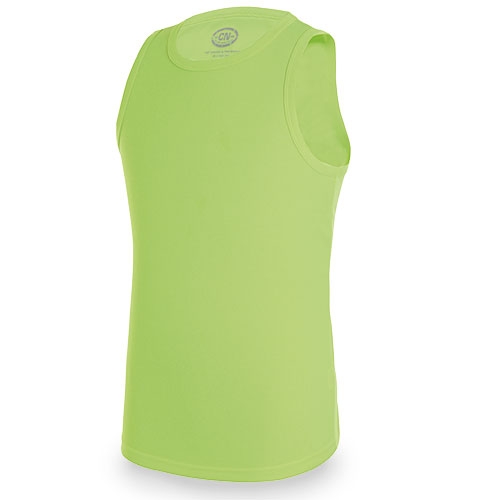 CAMISETA GYM D&F AMARILLO FLUOR L