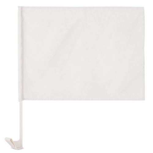 BANDERA COCHE BLANCA