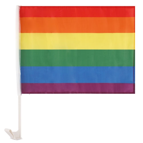 BANDERA COCHE MULTICOLOR