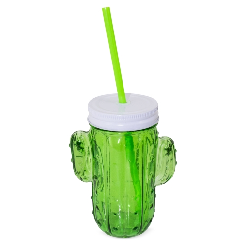JARRA DE CRISTAL CACTUS