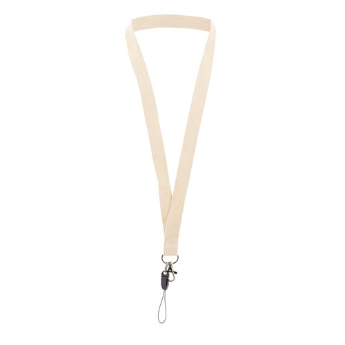 LANYARD ALGODON 100% CRUDO