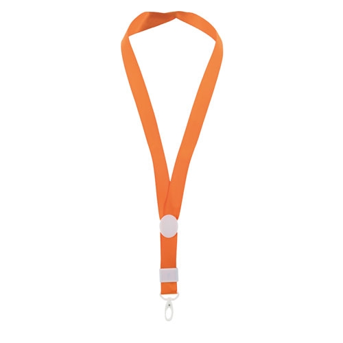 LANYARD AJUSTABLE NARANJA